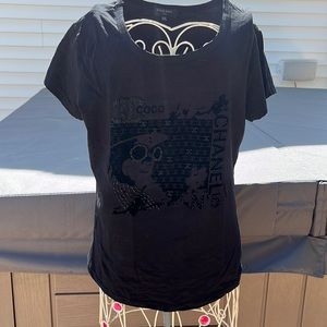 Chanel, T-shirt, amazing beadwork size extra large